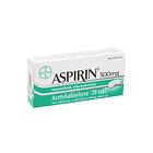 Aspirin 500mg 20 Tablets