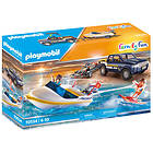 Playmobil Family Fun 70534 Pick Up with Speedboat