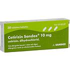 Cetirizin Sandoz 10mg 30 Tablets