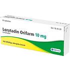 Loratadin Orifarm 10mg 10 Tabletter
