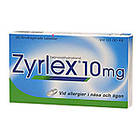 Zyrlex Cetirizindihydroklorid 10mg 30 Tabletter