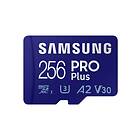 Samsung Pro Plus 2021 microSDXC Class 10 UHS-I U3 V30 A2 256Go