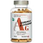 Biosalma Ashwagandha + Gurkmeja B-Vitamin 120 Tabletter