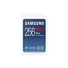 Samsung Pro Plus 2021 SDXC Class 10 UHS-I U3 V30 160/120MB/s 256GB