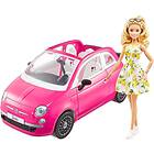 Barbie Fiat 500 Doll and Vehicle (GXR57)