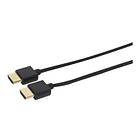 MicroConnect Ultra Slim 18Gbps HDMI - HDMI High Speed with Ethernet 0.5m