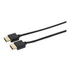 MicroConnect Ultra Slim 18Gbps HDMI - HDMI High Speed with Ethernet 1m