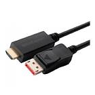 MicroConnect 18Gbps HDMI - DisplayPort 2m