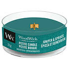 WoodWick Petite Doftljus Juniper & Spruce