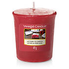 Yankee Candle Votive Letters to Santa