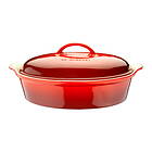 Le Creuset Heritage Oval Ugnsform With Lock 36x28cm