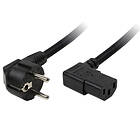 LogiLink CEE 7/7 (angled) - IEC C13 (angled) 2m
