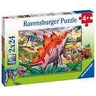 Ravensburger Pussel Jurassic Djurliv 2x24 Bitar