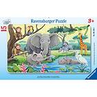 Ravensburger Pussel Afrikanska Djur 15 Bitar
