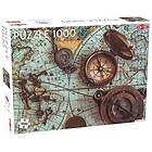 Tactic Pussel Vintage Sea Map 1000 Bitar