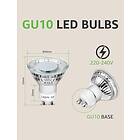 Lepro LED bulb 350LM 2700K GU10 4W 10-pack (warm white)