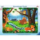 Ravensburger Pussel Frame Sleeping Animals 35 Bitar