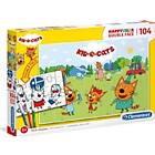 Clementoni Happy Color Double Face Kid & Cats 104 Bitar