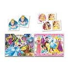 Clementoni SuperKit Puzzle+Games Disney Princess 2x30 Bitar