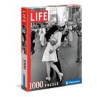 Clementoni Puslespill Life Magazine The Kiss 1000 Brikker