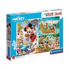 Clementoni Pussel SuperColor Disney Mickey and Friends 3x48 Bitar