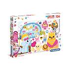 Clementoni Pussel SuperColor Jewels Puzzle Puppies Beauty&Spa 104 Bitar