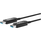 MicroConnect Premium Optic Fiber USB A - USB A 3.0 15m