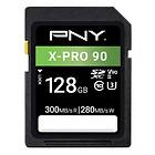 PNY X-Pro 90 SDXC Class 10 UHS-II U3 V90 300/280MB/s 128GB