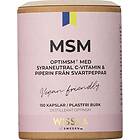 Wissla of Sweden Vegan Friendly OptiMSM 150 Kapslar