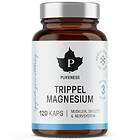 Pureness Trippel Magnesium 120 Kapslar