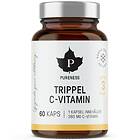 Pureness Trippel C-Vitamin 60 Capsules