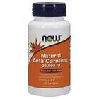Now Foods Natural Beta Carotene 25000IU 90 Capsules