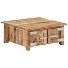 vidaXL Coffee Table 67x67x30 cm Solid Mango Wood