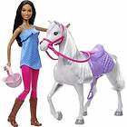 Barbie Doll And Horse HCJ53