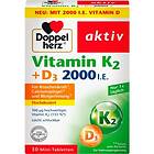 Doppelherz Vitamin K2 + D3 2000IE 30 Tabletter