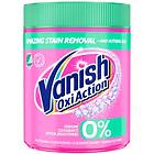 Vanish Oxi Action Pink 0% Pulver Fläckborttagningsmedel 0,4kg