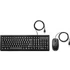HP Wired Keyboard and Mouse 160 (SE/FI)