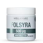 WellAware Folsyra 500mcg 180 Tabletter