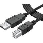 NÖRDIC USB A - USB B 2.0 1m