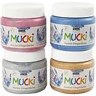 Kreul Mucki Fingerfärg Set 4x150ml