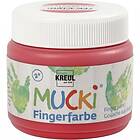 Kreul Mucki Fingerfärg Röd 150ml