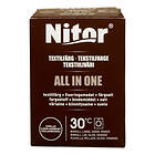 Nitor All In One Textilfärg Brun 230g