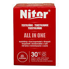 Nitor All In One Tekstilmaling Röd 230g