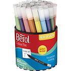 Berol Colour Fine Fibre Tipped Tuschpennor 42-pack