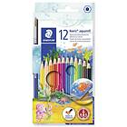 Staedtler Noris Aquarell Akvarellpennor 12st