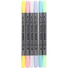 Creative Toys Pastel Textilpennor 6-pack