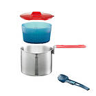 Forclaz Stainless Steel 1 Person Cooking Set 0.9l