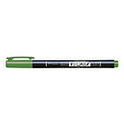 Tombow Fudenosuke Hard Penselpenna (Grön)