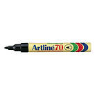 Artline 70 Märkpennor (Svart) 12-pack