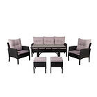 Venture Design Grupp Knock 120X70cm (incl. Sofa, 2  Chairs, 2  Stools)